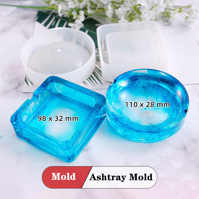 DIY Round Pen Container Ashtra - Resin Art Equipment review and price