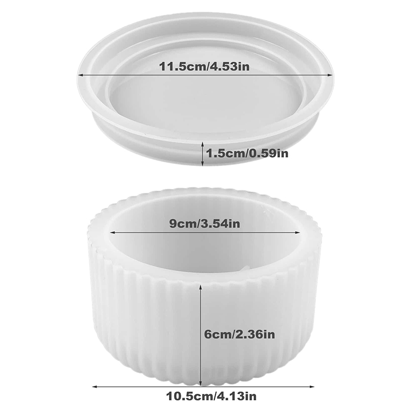 DIY Striped Storage Box Silico - Resin Art Case review and price
