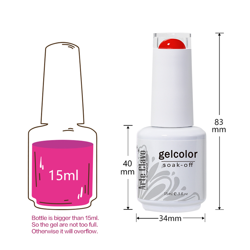 Arte Clavo 15ml Gel Nail Polis - Resin Art Equipment review and price
