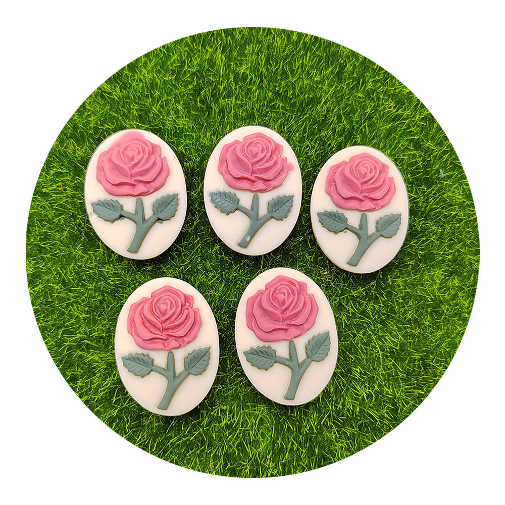 Oval Shape Flatback Resin Flow - Resin Art Alphabet review and price